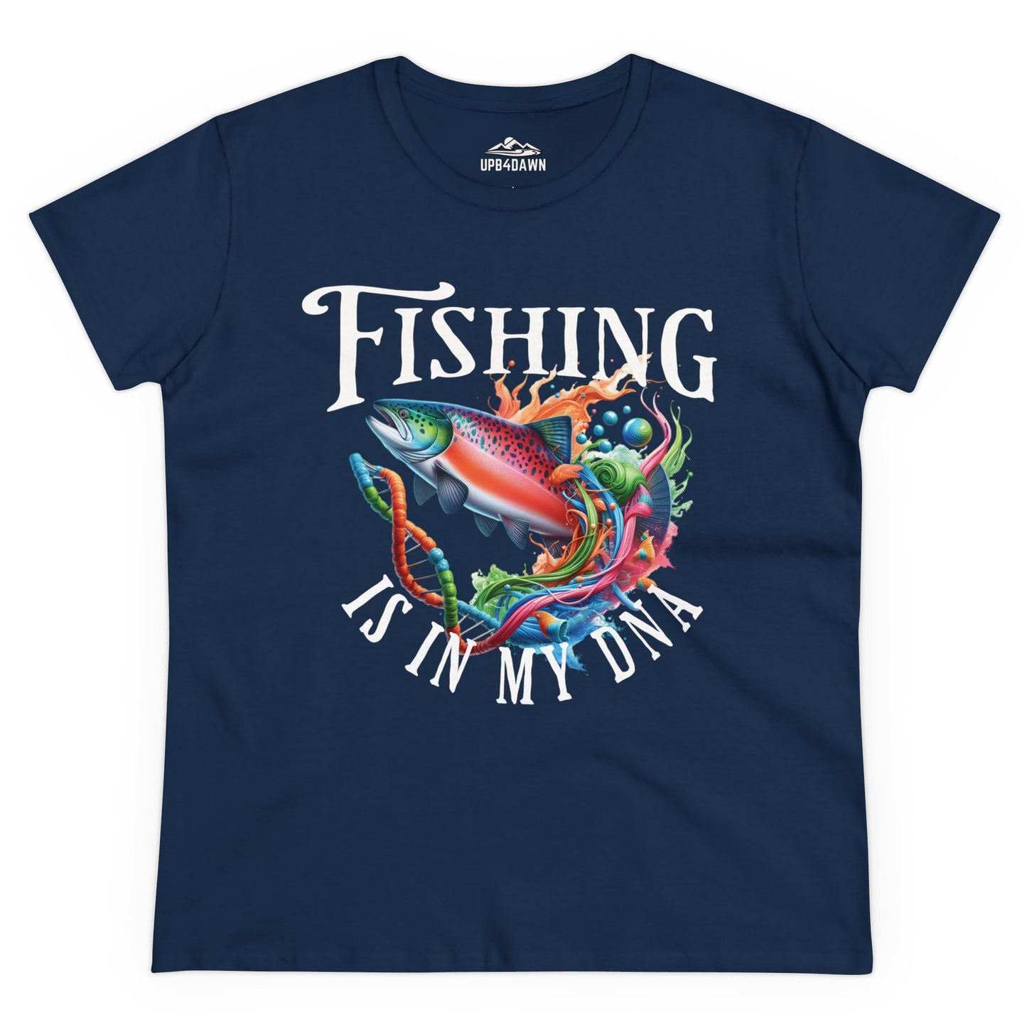 Fishing is in my DNA T-Shirt - Women's Cut