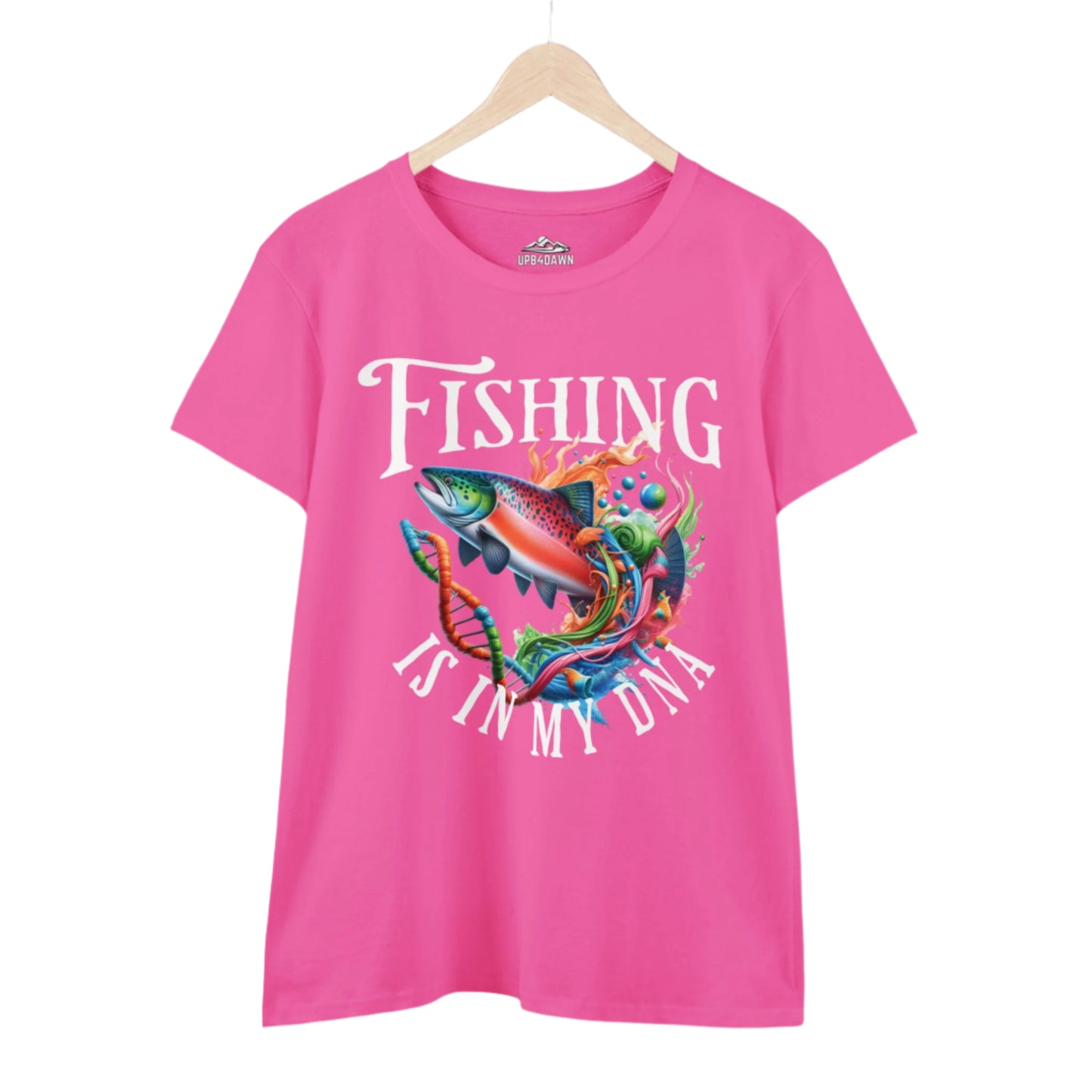 Fishing is in my DNA T-Shirt - Women's Cut