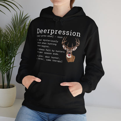 Deerpression Hoodie - Cotton/Poly Blend