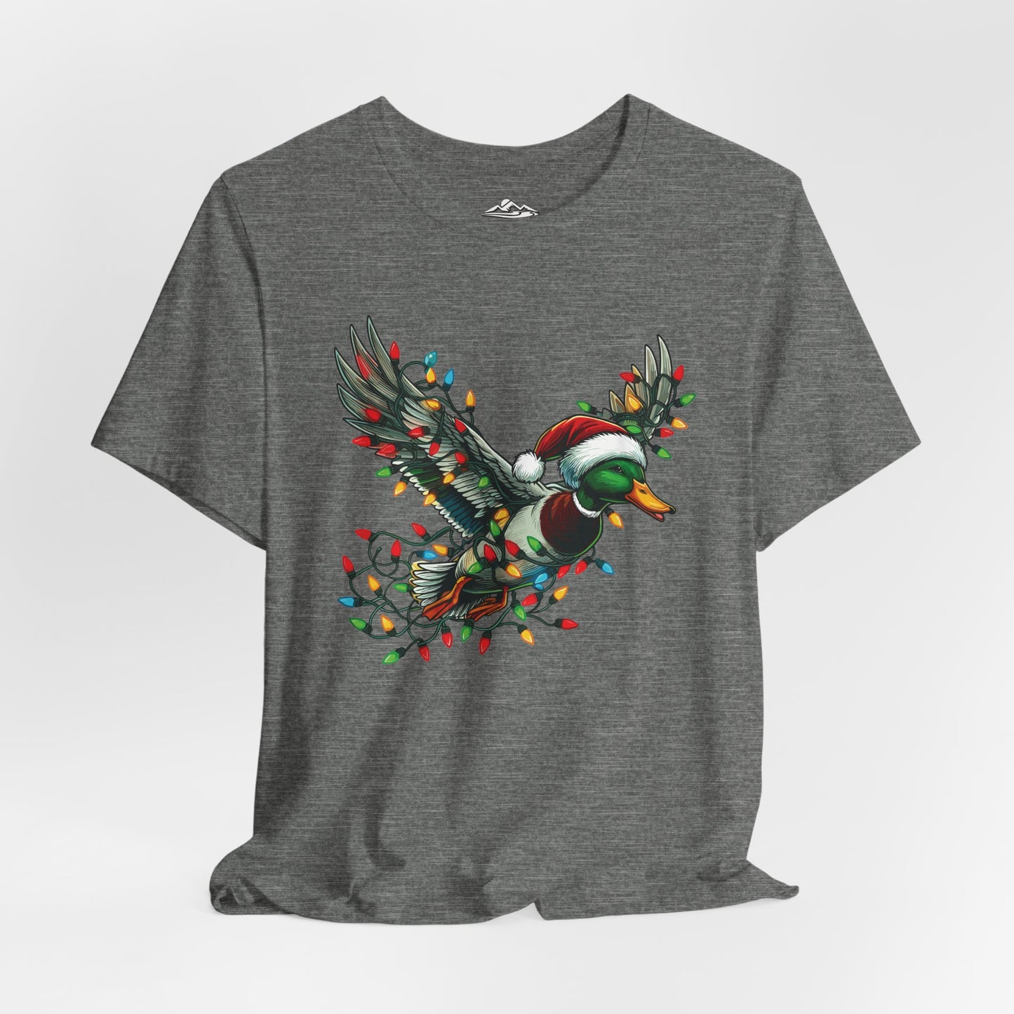 Festive Duck with Lights Christmas T-Shirt