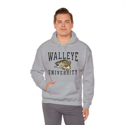 Walleye University  Hoodie - Cotton/Poly Blend