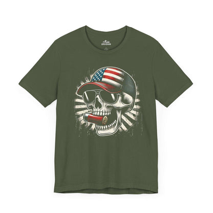 American Grit Buckshot Skull T-Shirt