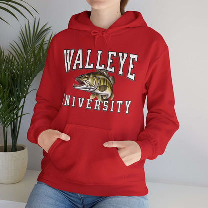 Walleye University  Hoodie - Cotton/Poly Blend