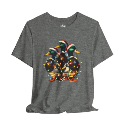 3 Festive Ducks Christmas T-Shirt