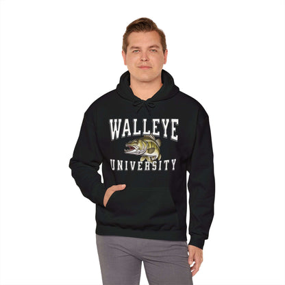 Walleye University  Hoodie - Cotton/Poly Blend