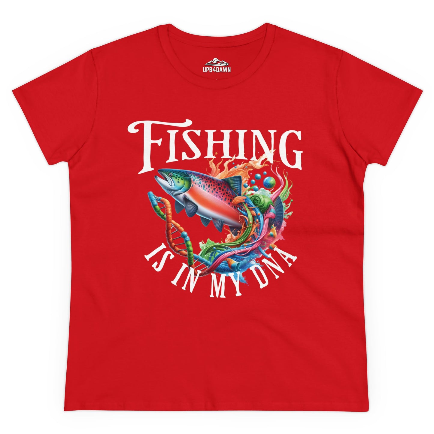 Fishing is in my DNA T-Shirt - Women's Cut