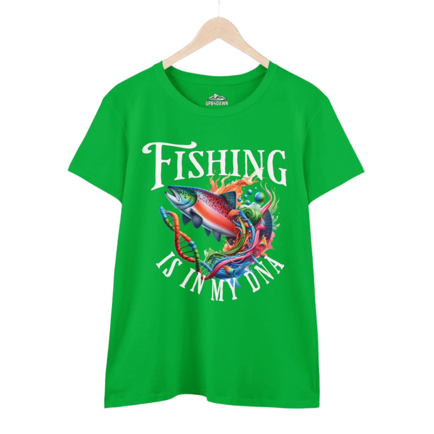 Fishing is in my DNA T-Shirt - Women's Cut