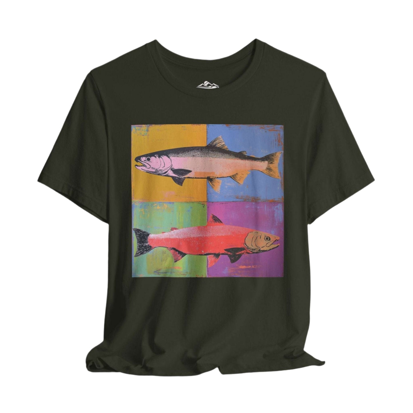 Color Splash Salmon - T-Shirt