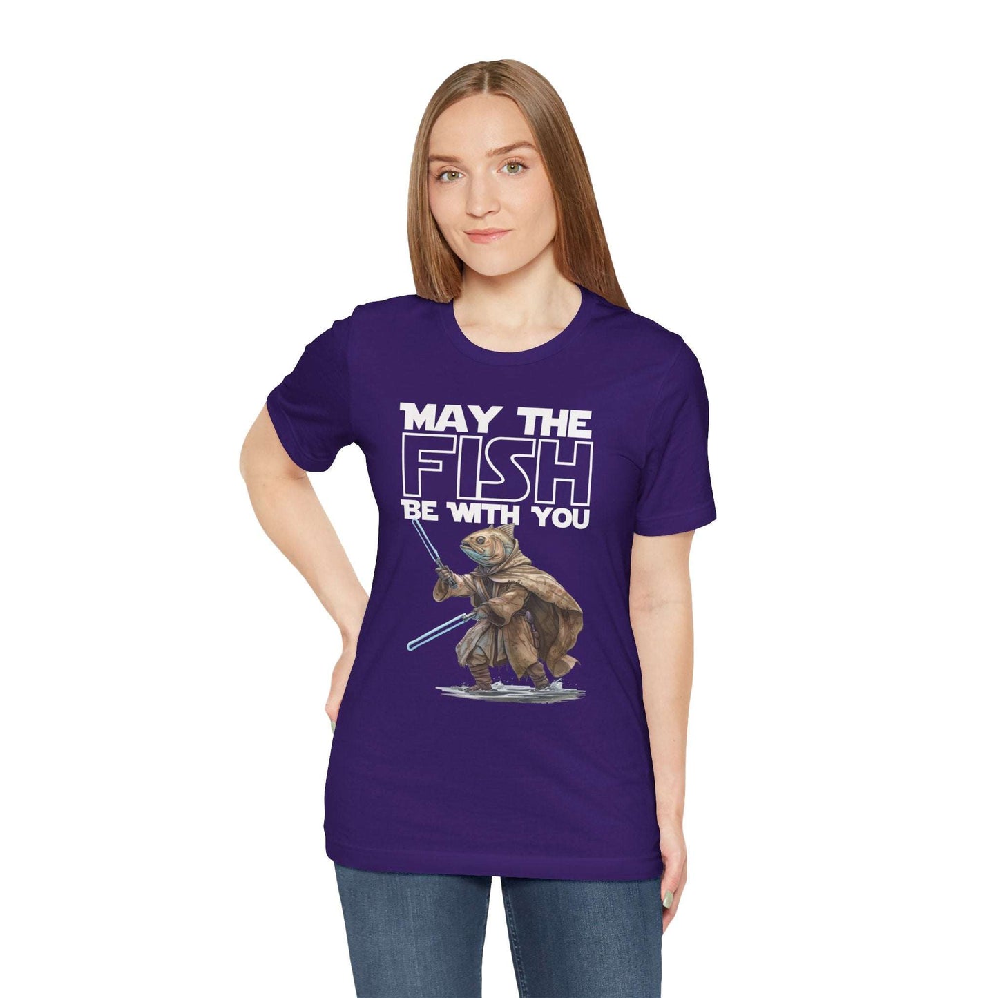 May the Fish be With You - T-Shirt