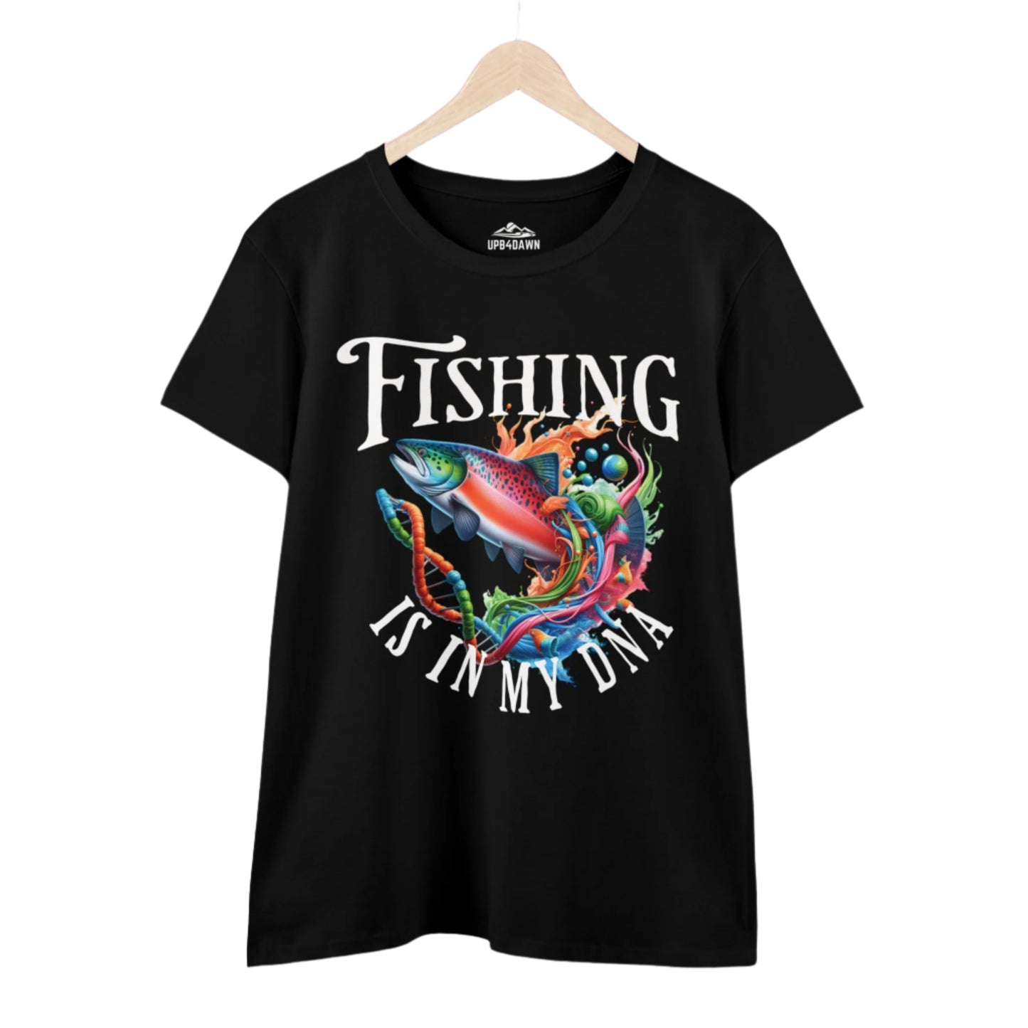 Fishing is in my DNA T-Shirt - Women's Cut