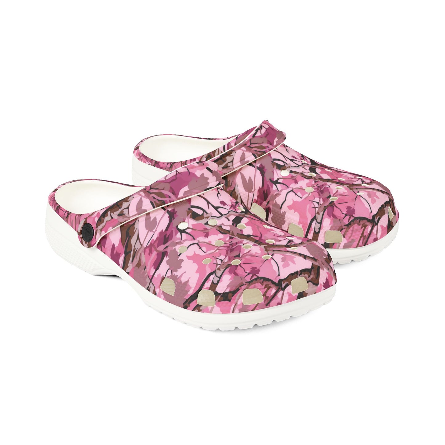 Pink Wilderness Camo EVA Foam Clogs