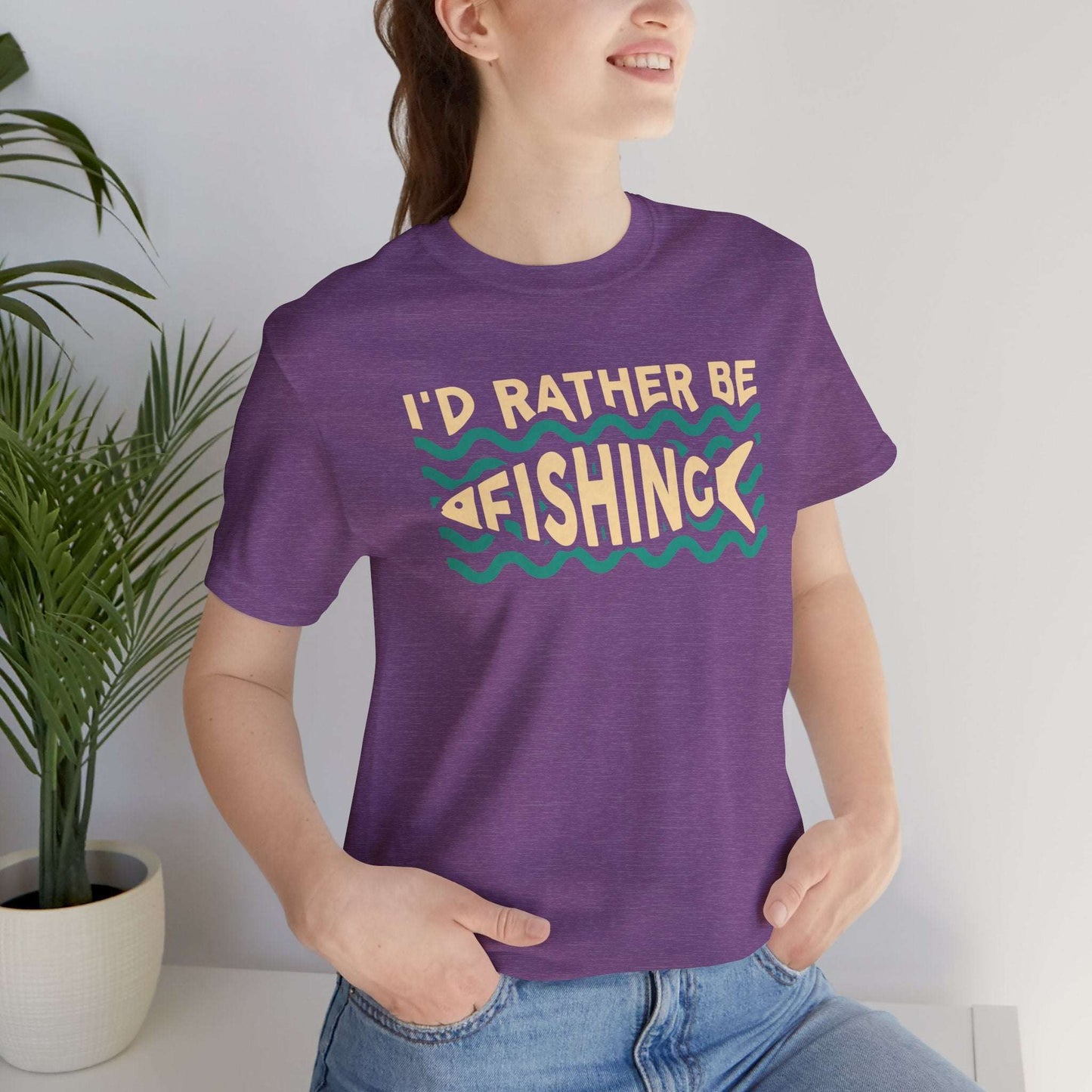 I'd Rather Be Fishing T-Shirt