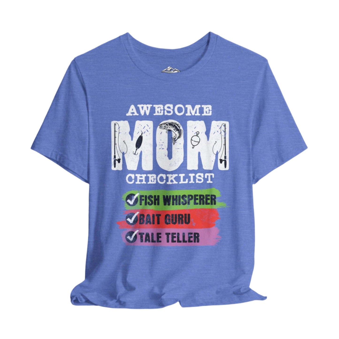 Awesome Fishing Mom Checklist T-Shirt