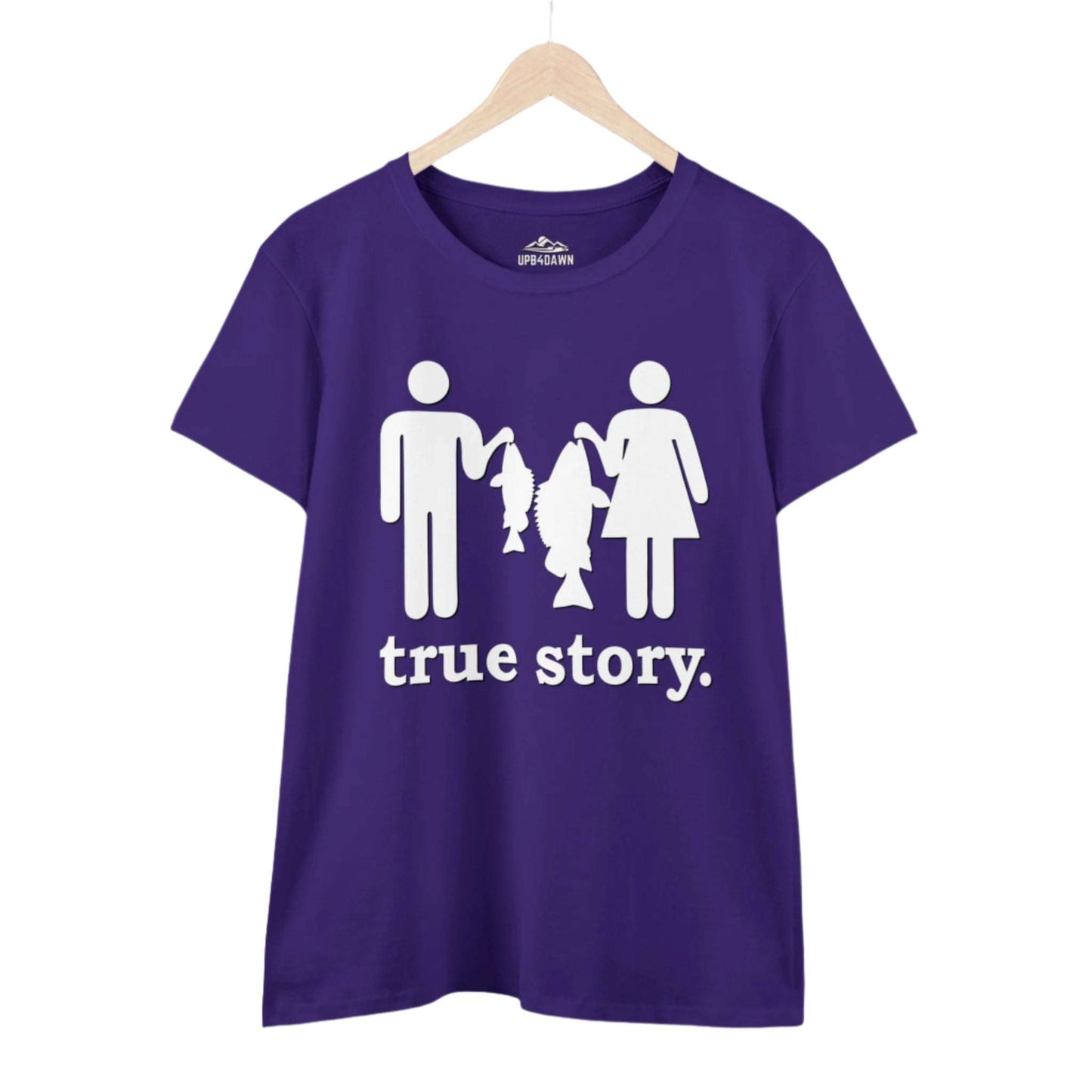 True Story Little Fish Big Fish T-Shirt - Women's Cut