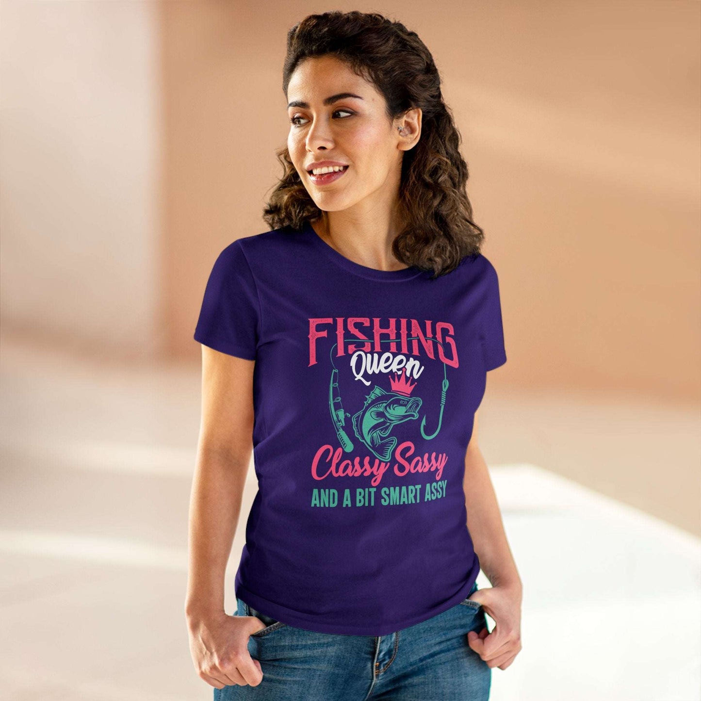 Fishing Queen T-Shirt - Women's Cut