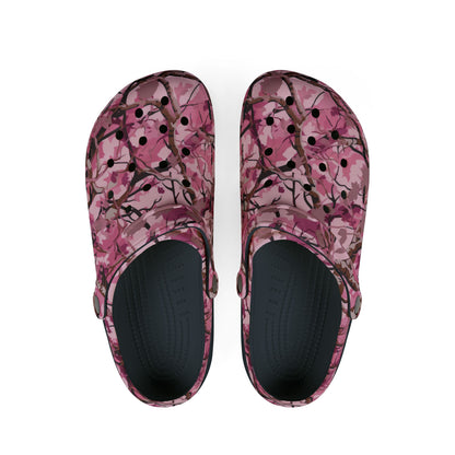 Pink Wilderness Camo EVA Foam Clogs