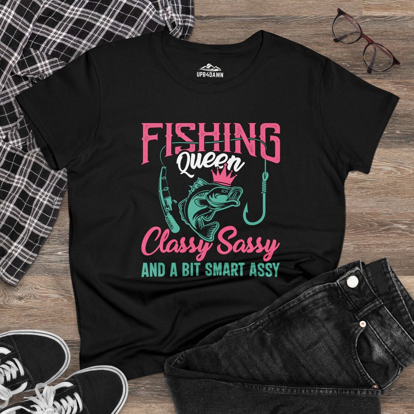 Fishing Queen T-Shirt - Women's Cut