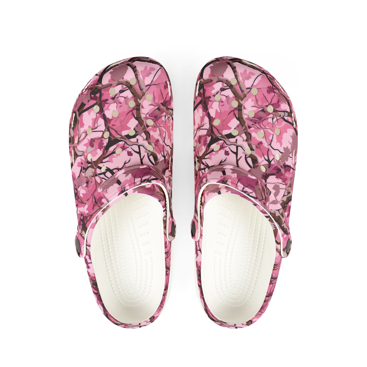 Pink Wilderness Camo EVA Foam Clogs