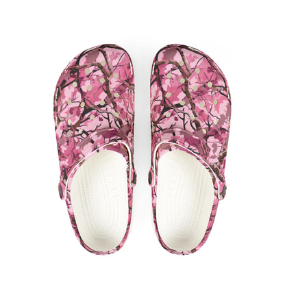 Pink Wilderness Camo EVA Foam Clogs