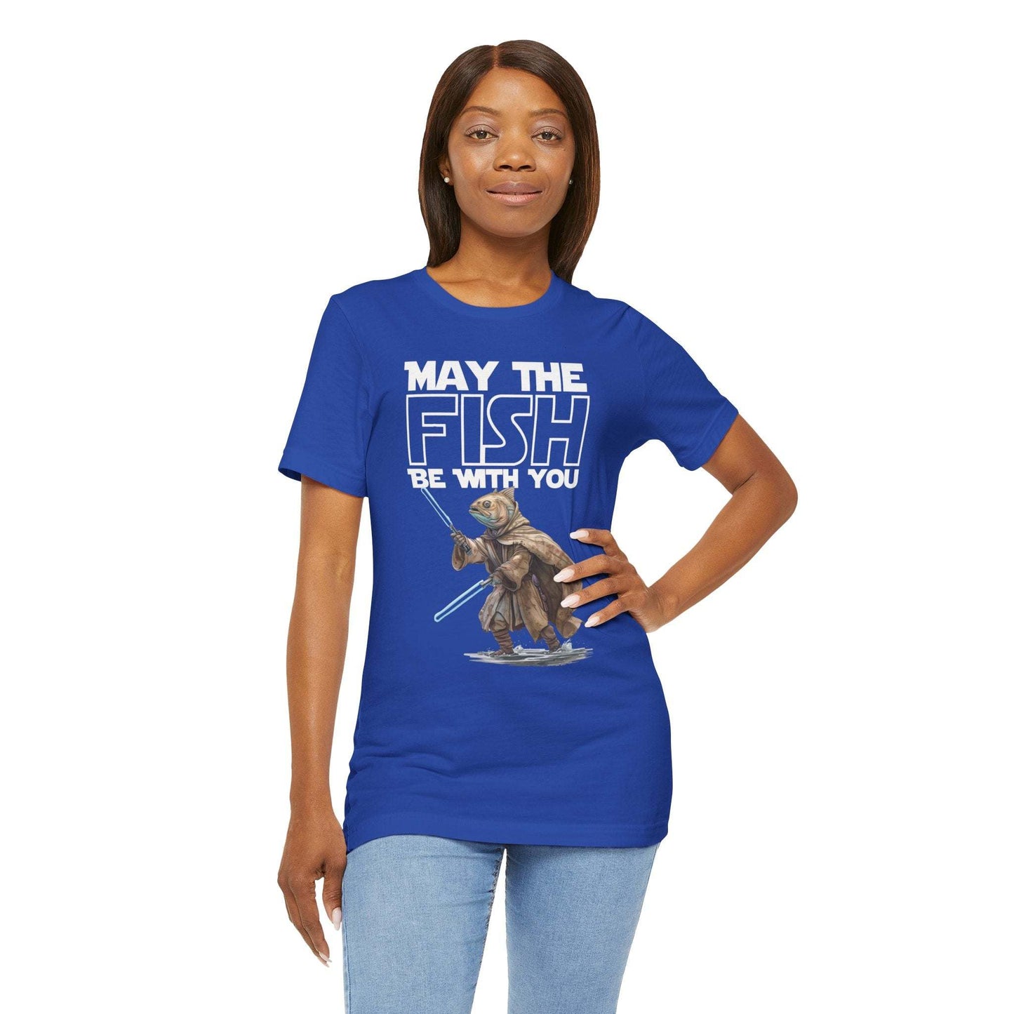 May the Fish be With You - T-Shirt