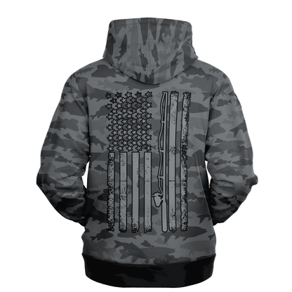 Freedom Waters Fish Camo Hoodie - Tri-Blend