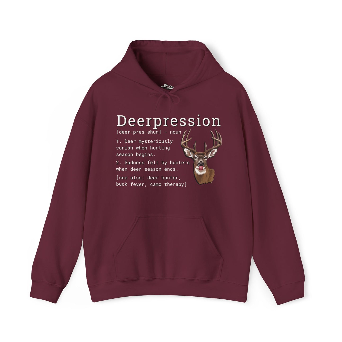 Deerpression Hoodie - Cotton/Poly Blend