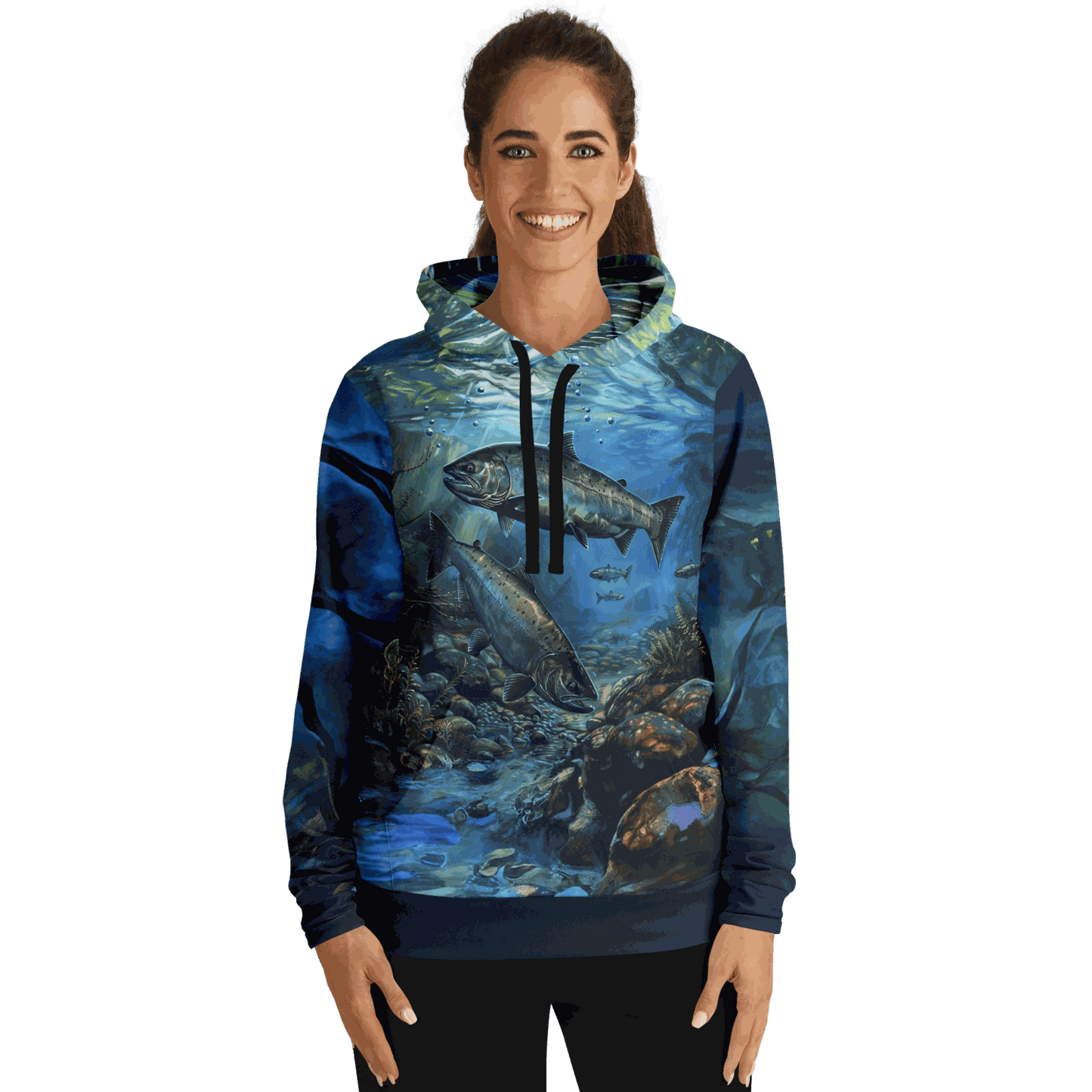 Salmon River Habitat Premium Hoodie