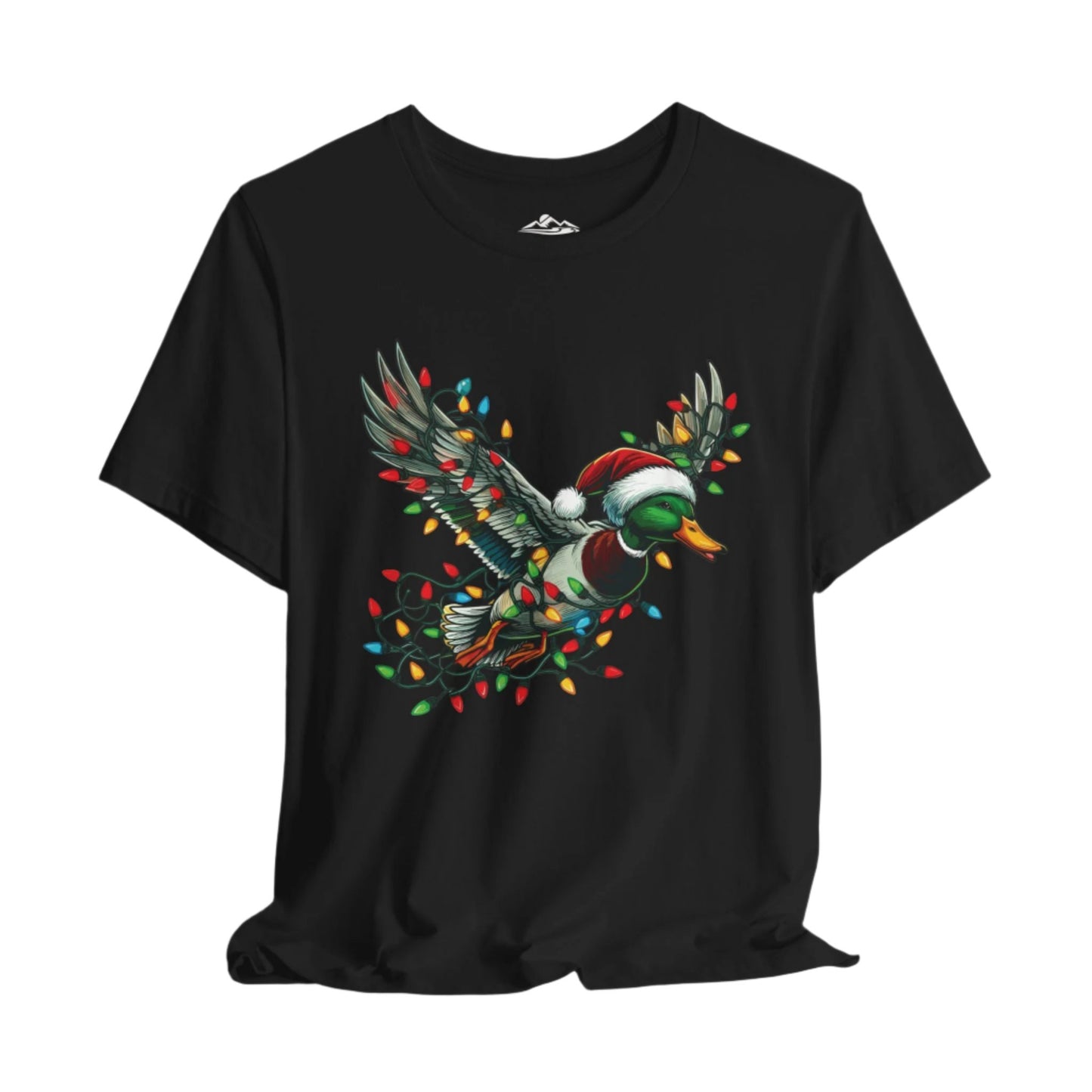 Festive Duck with Lights Christmas T-Shirt