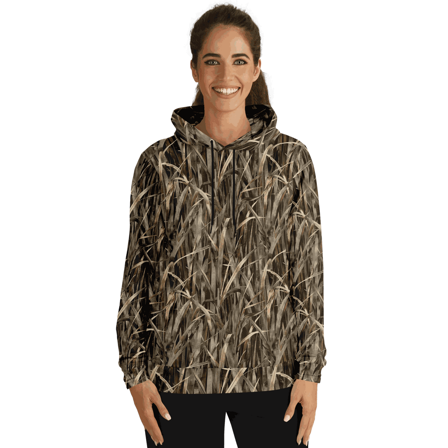 Stealth Marsh Duck Hunting Hoodie - Tri-Blend