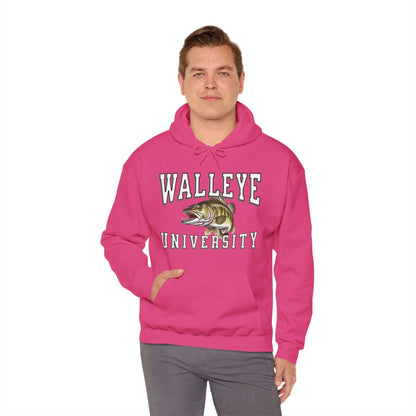 Walleye University  Hoodie - Cotton/Poly Blend