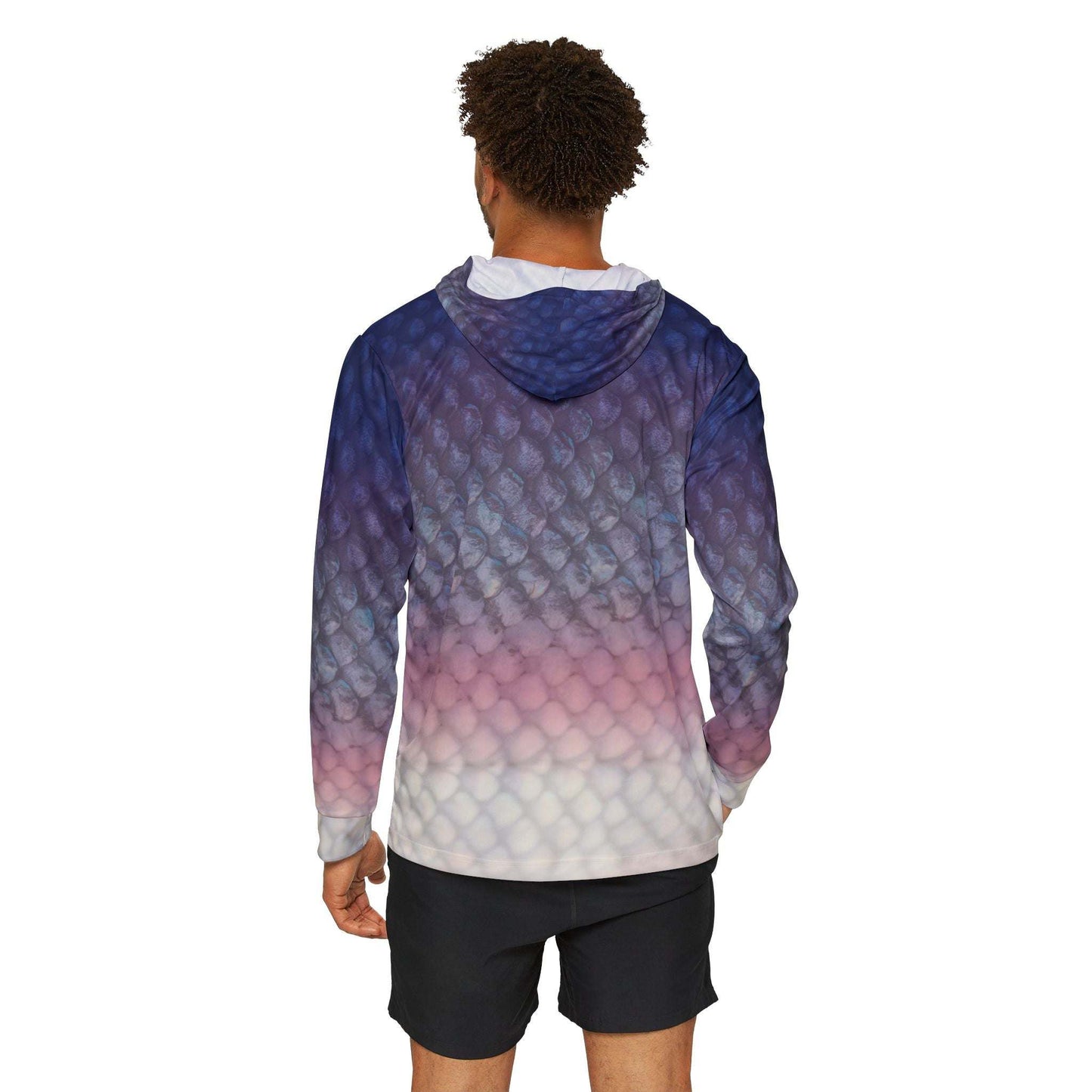 Salmon Scales - Sun Protection Long Sleeve with Hood UPF +50