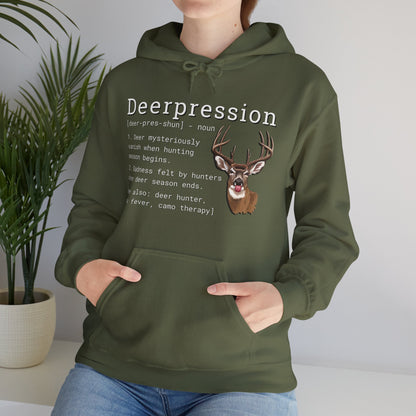 Deerpression Hoodie - Cotton/Poly Blend