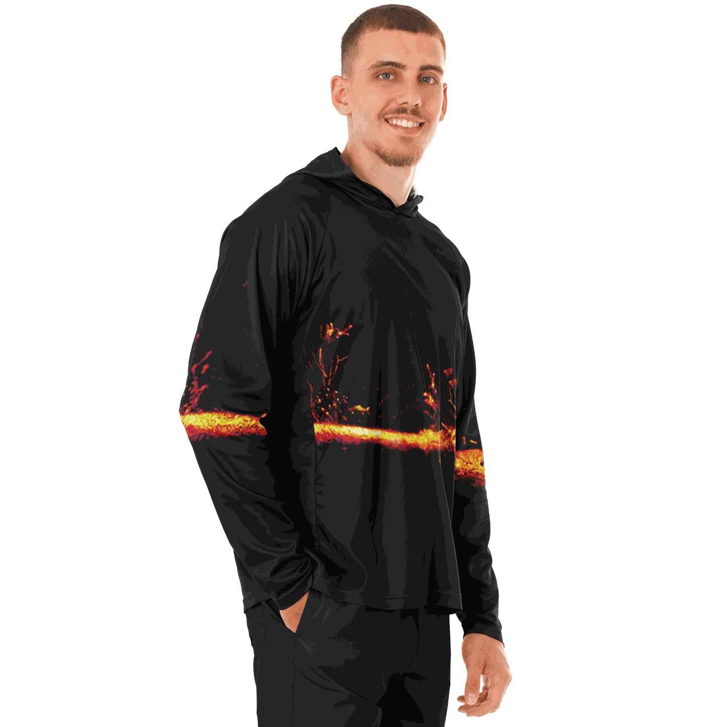 Men's Sonar Live Performance Hooded Sun Protection LS Shirt