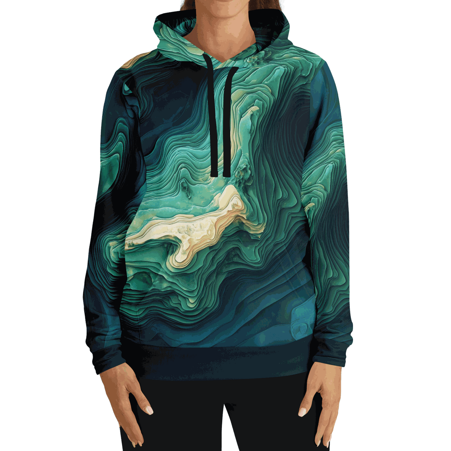 Contours 3D Premium Hoodie