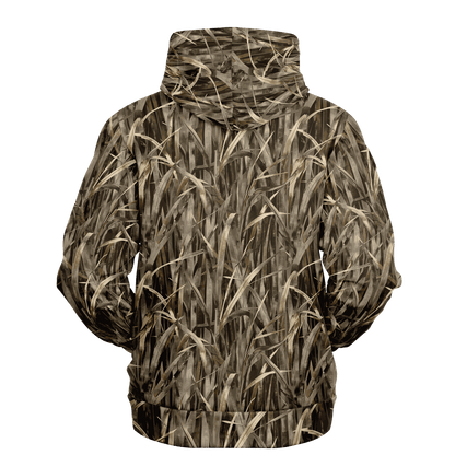 Stealth Marsh Duck Hunting Hoodie - Tri-Blend