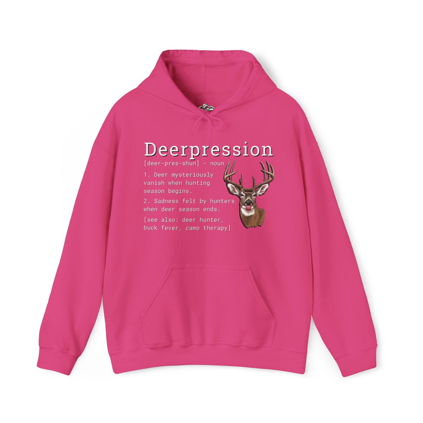 Deerpression Hoodie - Cotton/Poly Blend