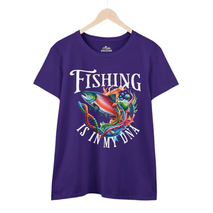 Fishing is in my DNA T-Shirt - Women's Cut