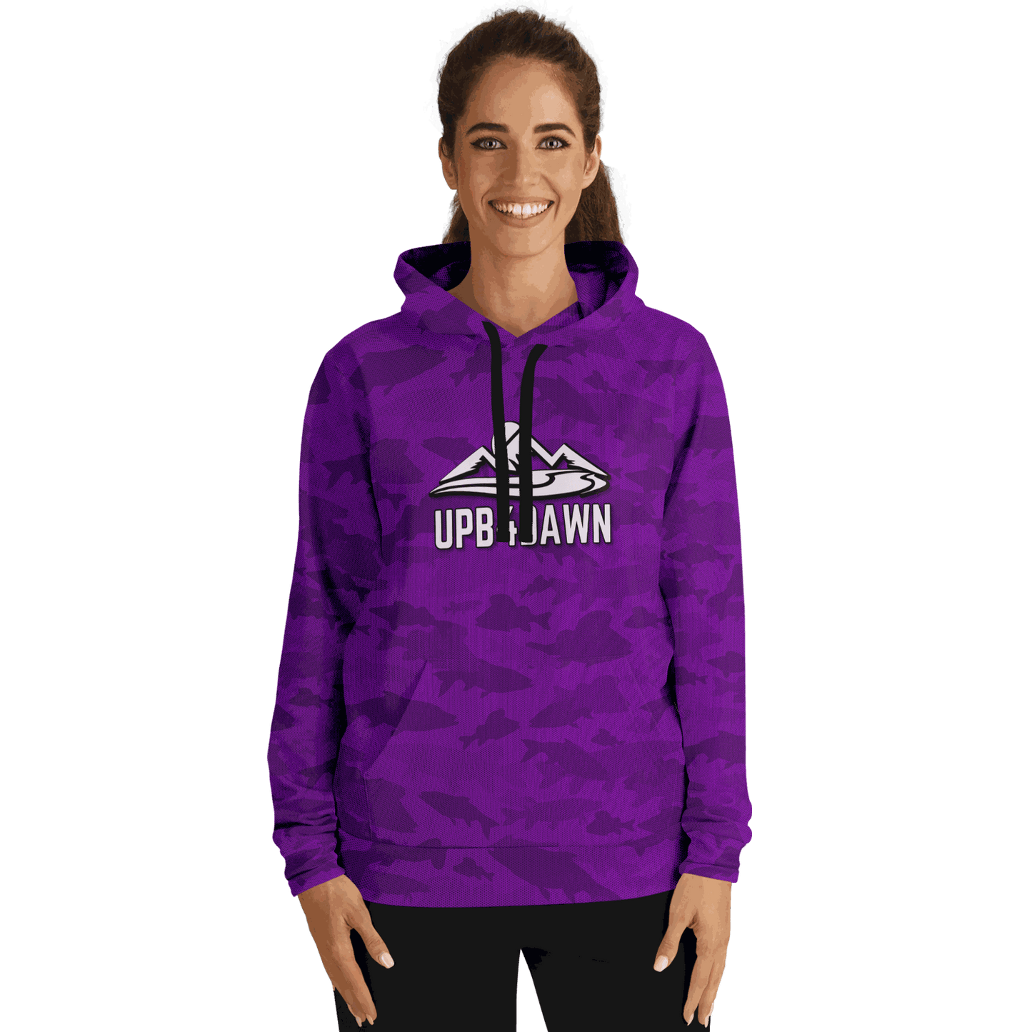 Angler's Mirage Pull Over Hoodie - Tri-Blend