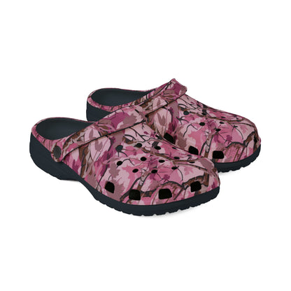 Pink Wilderness Camo EVA Foam Clogs