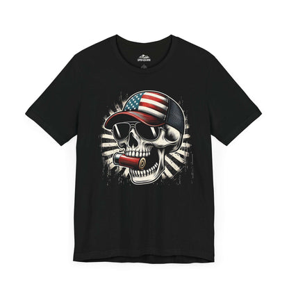 American Grit Buckshot Skull T-Shirt