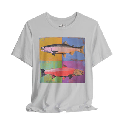 Color Splash Salmon - T-Shirt