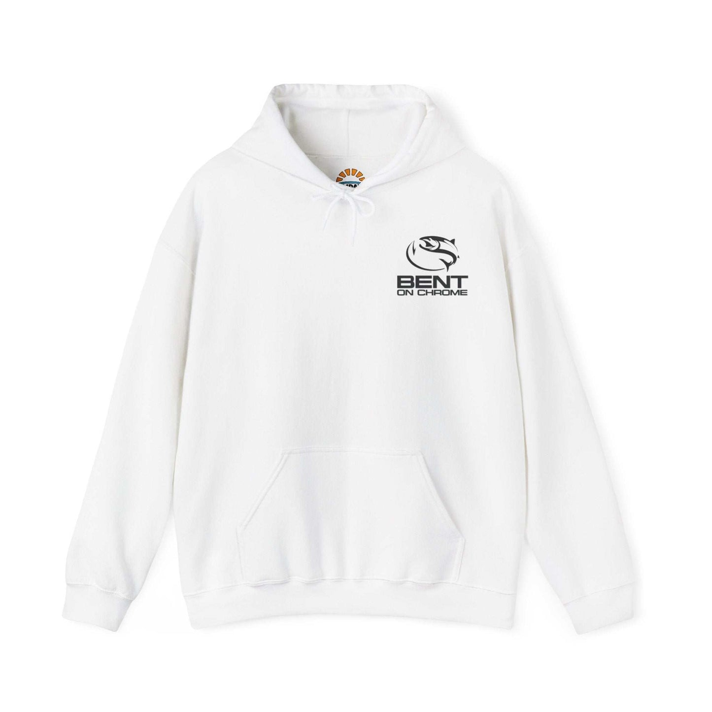 Bent On Chrome Pull Over Hoodie with Original Logo, Cotton/Poly Blend.