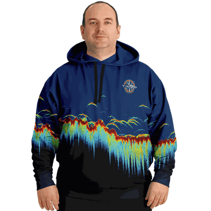 Y-Not Charters - Sonar Scan Premium Hoodie