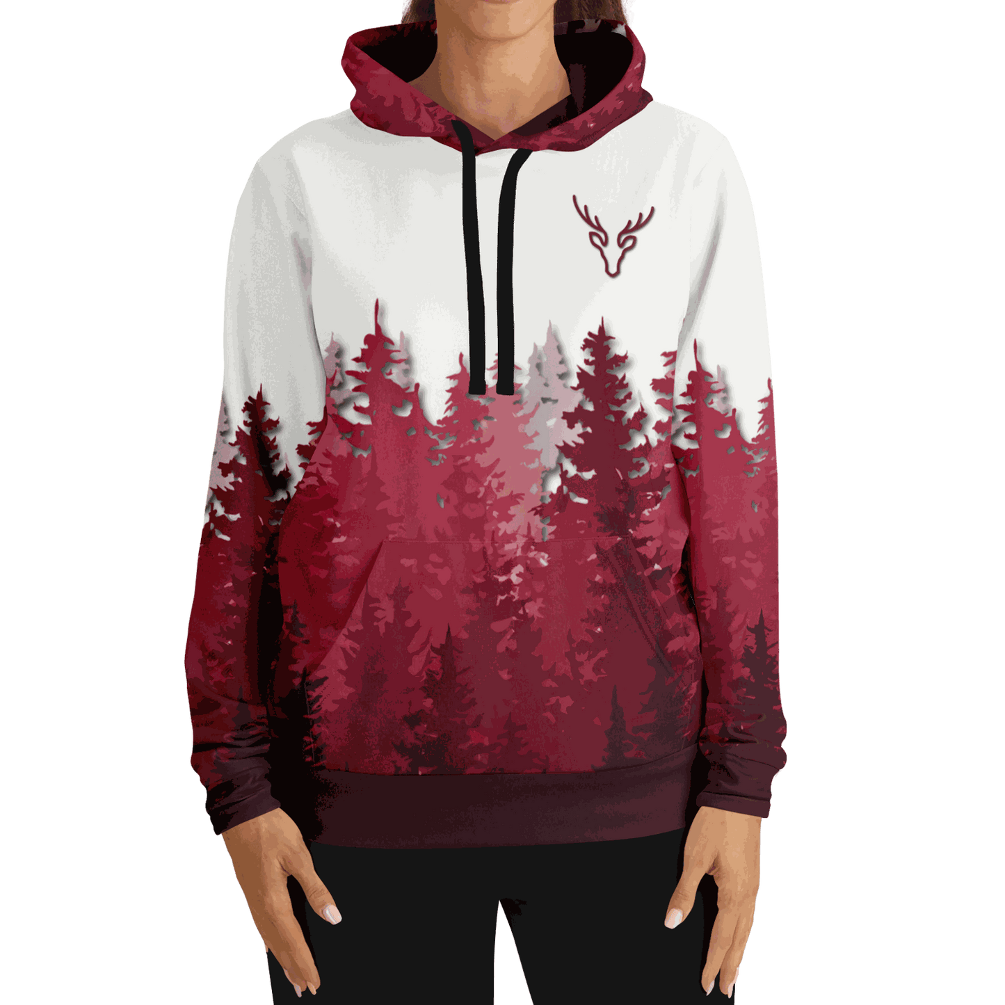 Forest Shades Deer Hunter Hoodie