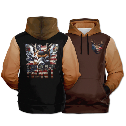 Deer Hunting - Hunt Hoodie - Tri-Blend