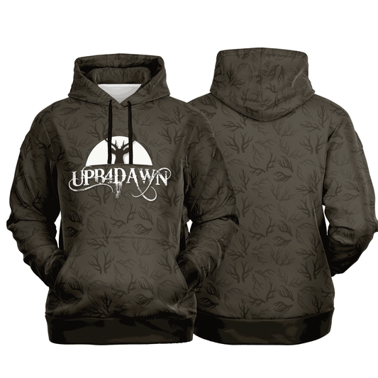 Deer Hunter - Antler Whisper Hoodie - Tri-Blend - Bark Brown