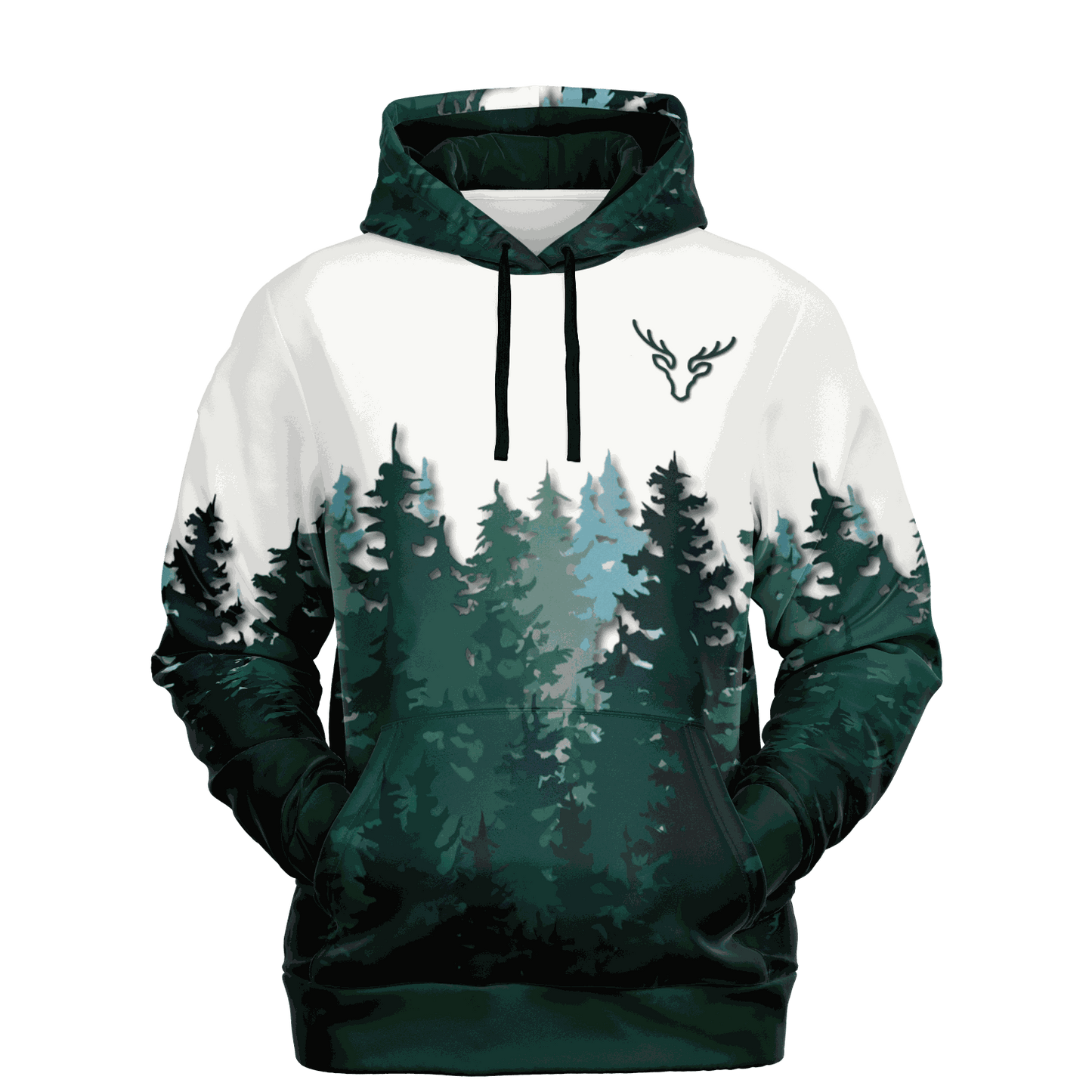 Forest Shades Deer Hunter Hoodie