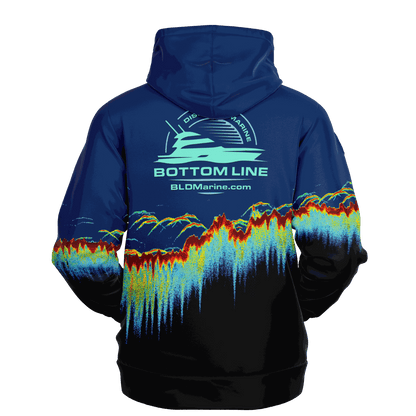 BLDMarine - Sonar Scan Premium Hoodie