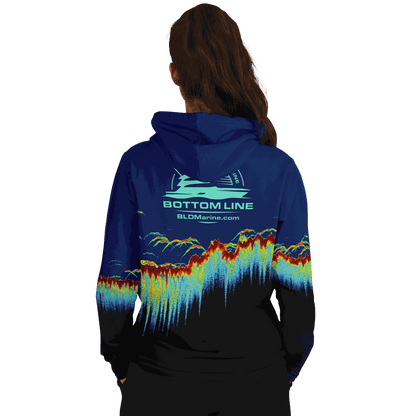 BLDMarine - Sonar Scan Premium Hoodie